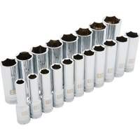 Jeu de douilles m&eacute;triques, 19 Mcx, Prise de 1/2", Profond PB Rental Co. Ltd.