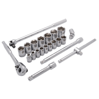 Jeu de douilles SAE, 22 Mcx, Prise de 1/2" PB Rental Co. Ltd.