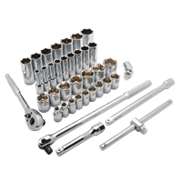 Jeu de douilles SAE, 38 Mcx, Prise de 1/2", Profond PB Rental Co. Ltd.