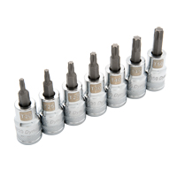 Standard Length Socket Set, Torx&reg;, 1/2" Drive, 7 Pcs PB Rental Co. Ltd.