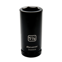 SAE Socket, Impact, 3/4", 3/4" Drive, 6 Points, Deep PB Rental Co. Ltd.