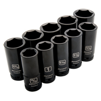 SAE Socket Set, 10 Pcs, Impact, 3/4" Drive Size, Deep PB Rental Co. Ltd.