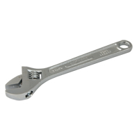 Adjustable Wrench, 12" L, 1-1/2" Max Width, Chrome PB Rental Co. Ltd.