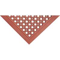 Competitor Series Mats, Slotted, 3' x 5' x 7/8", Orange, Natural Rubber PB Rental Co. Ltd.