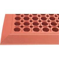 Competitor Series Mats, Slotted, 3' x 5' x 7/8", Orange, Natural Rubber PB Rental Co. Ltd.