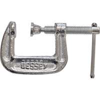Serre-joint en C de s&eacute;rie l&eacute;g&egrave;re, Capacit&eacute; de 1" (25 mm), Profondeur de gorge de 1" (25 mm) PB Rental Co. Ltd.