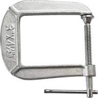 Serre-joint en C de s&eacute;rie l&eacute;g&egrave;re, Capacit&eacute; de 3" (76 mm), Profondeur de gorge de 4-1/2" (114 mm) PB Rental Co. Ltd.