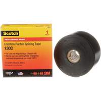 Scotch&reg; Professional Grade Linerless Rubber Splicing Tape, 50.8 mm (2") W x 9 m (30') L, 30 mils, Black PB Rental Co. Ltd.