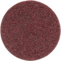 Disque de conditionnement de surface , SC-DR Roloc Scotch-Brite, 4" dia., Grain Moyen, Oxyde d'aluminium PB Rental Co. Ltd.
