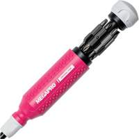 Original Pink 15-in-1 Multi-Bit Screwdriver, 8-37/50" L, Textured Handle PB Rental Co. Ltd.