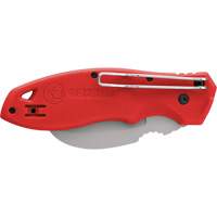 Couteau pliant &agrave; bec courb&eacute; FastBack, 2-1/4" lame, lame en Acier inoxydable, poign&eacute;e en Plastique PB Rental Co. Ltd.