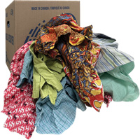 Chiffons d'essuyage, M&eacute;lange de couleurs, 10 lb PB Rental Co. Ltd.