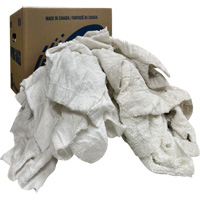 Boîte de chiffons d'essuyage, Tissu &eacute;ponge, Blanc, 10 lb PB Rental Co. Ltd.