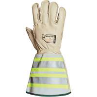 Gants de monteur de lignes pour lhiver avec bandes r&eacute;fl&eacute;chissantes 6" Endura, Moyen, Paume en Cuir de cheval, Doublure en Thinsulate PB Rental Co. Ltd.
