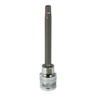 Long SAE Bit Socket, 7/32" x 3-5/8" L, 3/8" Drive PB Rental Co. Ltd.