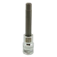 SAE Long Bit Socket, 3/8" x 3.94" L, 1/2" Drive PB Rental Co. Ltd.