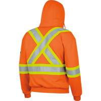 338SF Flame-Resistant Zip Style Hoodie, Men's, X-Large, High Visibility Orange, 22 cal/cm² PB Rental Co. Ltd.