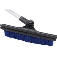Snow Brush, Telescopic, Polypropylene Blade, 32-1/2" Long, Blue PB Rental Co. Ltd.