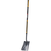 Pelle carr&eacute;e Pro, Fibre de verre, Lame Acier durci, Manche en Droit, Longueur 48" PB Rental Co. Ltd.