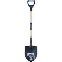 Heavy-Duty Round Point Shovel, Carbon Steel Blade, Hardwood, D-Grip Handle PB Rental Co. Ltd.