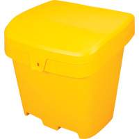 Salt & Sand Storage Bins, With Hasp, 21" x 27" x 26", 4.24 cu. ft., Yellow PB Rental Co. Ltd.