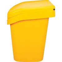 Salt & Sand Storage Bins, With Hasp, 21" x 27" x 26", 4.24 cu. ft., Yellow PB Rental Co. Ltd.