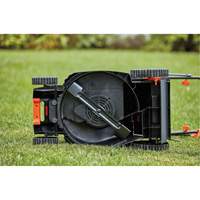 Lawn Mower with Comfort Grip Handle, Push Walk-Behind, Electric, 15" Cutting Width PB Rental Co. Ltd.