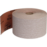 Rouleau de papier abrasif PSA sans chargement, Oxyde d'aluminium, 2-3/4" la x 135' lo, Grain 220 PB Rental Co. Ltd.