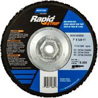 Bear-Tex&reg; Rapid Strip Non-Woven Depressed Center Discs, 7" Dia., Extra Coarse Grit, Silicon Carbide PB Rental Co. Ltd.