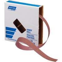 Rouleau de toile abrasive, Oxyde d'aluminium, 1" la x 150' lo, Grain 180 PB Rental Co. Ltd.