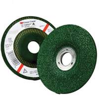 Meule &agrave; moyeu d&eacute;port&eacute; Green Corps, 4-1/2" x 1/4", Arbre 7/8", Oxyde d'aluminium, Type 27 PB Rental Co. Ltd.