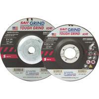 A24T Tough Grind Grinding Wheel, 5" x 1/4", 7/8" Arbor, Aluminum Oxide, Type 27 PB Rental Co. Ltd.