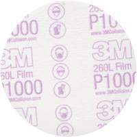 Hookit Finishing Film Disc, 5" Dia., P1000 Grit, Aluminum Oxide PB Rental Co. Ltd.