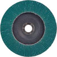 Disque &agrave; lamelles 577F, 7" x 5/8"-11, Type 27, Grain 36, Alumine de zirconium PB Rental Co. Ltd.