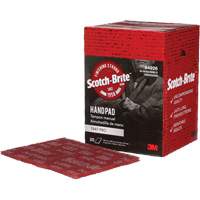Scotch-Brite 7447 Hand Pads, Aluminum Oxide, 9" x 6", Very Fine Grit PB Rental Co. Ltd.