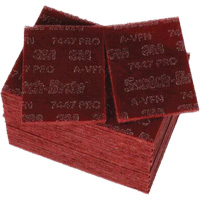 Scotch-Brite 7447 Hand Pads, Aluminum Oxide, 9" x 6", Very Fine Grit PB Rental Co. Ltd.