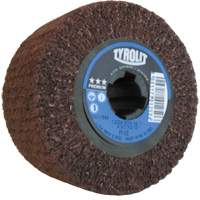 Tambour de conditionnement de surface Pro-Line, 4" dia. x 2" la, 3/4" Arbre, Grain Fin, Oxyde d'aluminium PB Rental Co. Ltd.