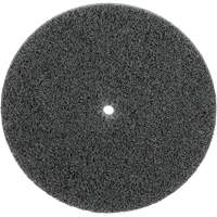 Meule unitaris&eacute;e EXL Scotch-Brite, 5" x 1/4", Arbre de 1/4", Grain de Fin, Carbure de silicium PB Rental Co. Ltd.