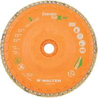 Enduro-Flex Alu Spin-On Flap Disc, 4-1/2" x 5/8"-11, Type 27, 40 Grit, Zirconia Alumina PB Rental Co. Ltd.