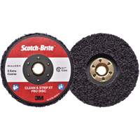 Disque  Clean and Strip  XT Pro Scotch-Brite, 4-1/2" dia., Grain Extra grossier, Carbure de silicium PB Rental Co. Ltd.
