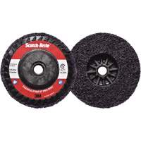 Disque  Clean and Strip  XT Pro Scotch-Brite, 4-1/2" dia., Grain Extra grossier, Carbure de silicium PB Rental Co. Ltd.