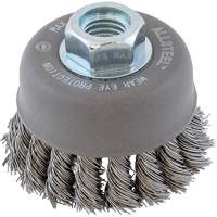 Brosse m&eacute;tallique ALLSTEEL, 3" dia. x 5/8"-11 arbre PB Rental Co. Ltd.