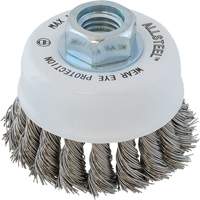 Brosse m&eacute;tallique ALLSTEEL, 3" dia. x 5/8"-11 arbre PB Rental Co. Ltd.