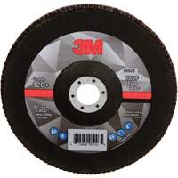 Disque &agrave; lamelles &agrave; changement rapide 769F, 7" x 7/8", Type 27, Grain 120+, Oxyde d'aluminium/C&eacute;ramique PB Rental Co. Ltd.