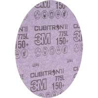 Cubitron II Hookit 775L Series Film Sanding Disc, 6" Dia., 150+ Grit, Ceramic, 3 mils PB Rental Co. Ltd.