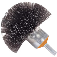 Brosse sph&eacute;rique mont&eacute;e &agrave; fils cr&ecirc;p&eacute;s, 1-1/2", Fils 0,008", Tige 1/4" PB Rental Co. Ltd.