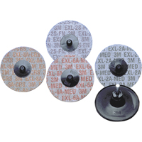 Produits Buff & Blend - Meules homog&egrave;nes EXL Roloc Scotch-Brite, 2" x Grain de 6A, Oxyde d'aluminium PB Rental Co. Ltd.