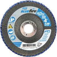 R884P BlueFire&reg; Conical Flap Disc, 4" x 5/8", Type 29, P60 Grit, Zirconia Alumina PB Rental Co. Ltd.