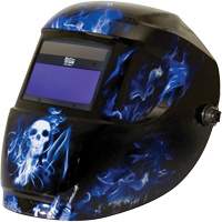 Masque de soudage Carrera ArcOne, 3" lo x 4" la Champ de vision, Teinte 9 - 13, Bleu PB Rental Co. Ltd.