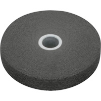 Meule homog&egrave;ne EXL Scotch-Brite, 4" x 1/4", Arbre de 1/4", Grain de Fin, Carbure de silicium PB Rental Co. Ltd.